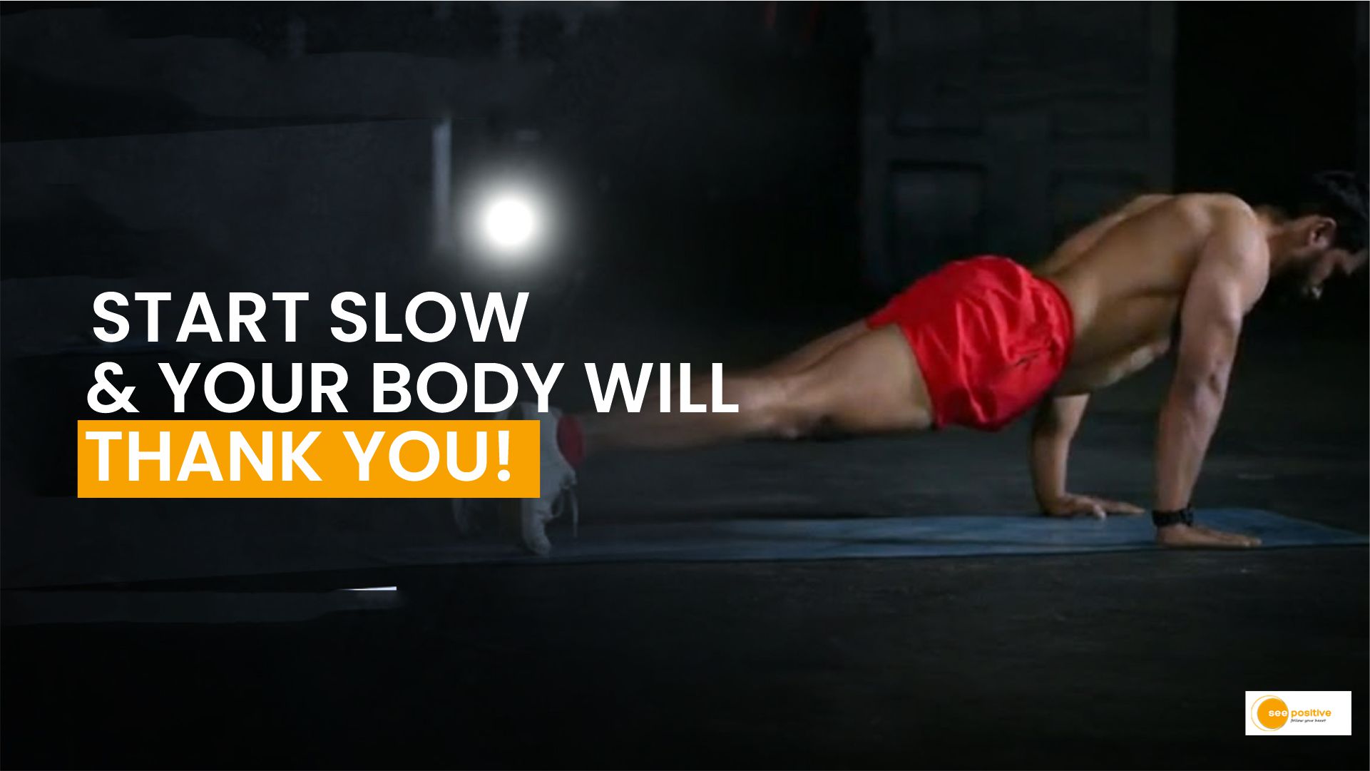 Start slow and your body will thank you