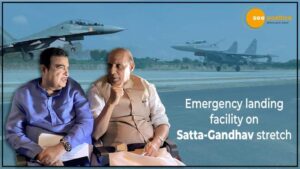 Read more about the article ON THE NATIONAL HIGHWAY IN BARMER, UNION MINISTERS INAUGURATED AN EMERGENCY LANDING STRIP FOR IAF PLANES