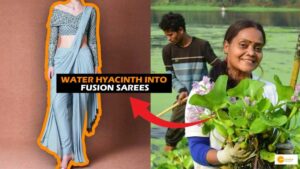 Read more about the article Transforming Water Hyacinth into Fusion Sarees: Empowering Rural Communities