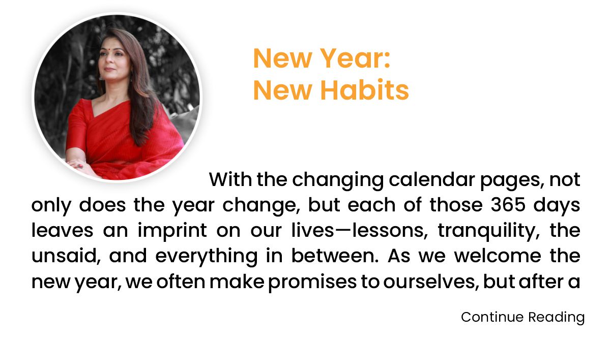 New Year New Habits See Positive