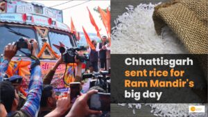 Read more about the article Chhattisgarh Sends 300 Tons Of Rice For Ram Lalla’s Bhog ,Prasad