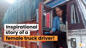 Read more about the article Truck Driver Inspirational Story: ऊंचे-ऊंचे पहाड़ों पर ट्रक दौड़ाती पूनम की कहानी!