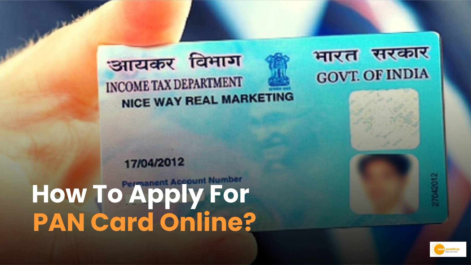 How To Apply For A PAN Card Online