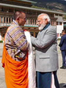 Read more about the article PM Modi becomes 1st foreign head to receive Bhutan’s highest civilian honour