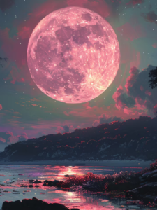 Read more about the article Unveiling the Pink Moon: Myths, Meanings, and More