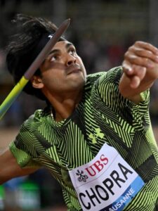 Read more about the article Neeraj Chopra Takes Gold at Federation Cup 2024!