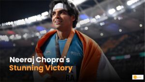 Read more about the article Golden Boy Neeraj Chopra Makes History at Paavo Nurmi Games Before Olympic 2024