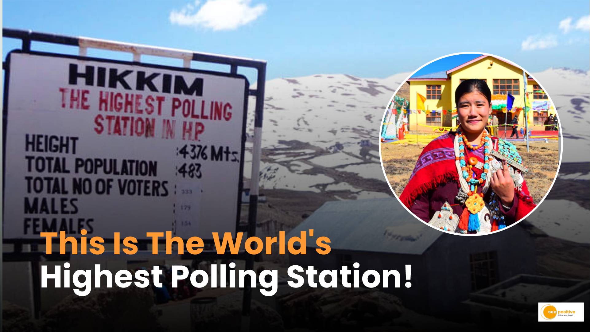 World's highest polling station