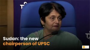 Read more about the article Priti Sudan Appointed UPSC Chairperson