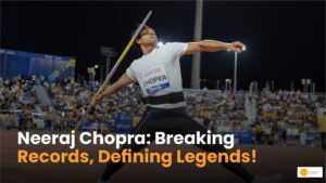 Read more about the article Neeraj Chopra Sets 4 Major Records at Paris Olympics 2024