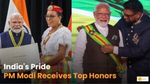 Read more about the article Honour to PM Narendra Modi By Guyana and Dominica