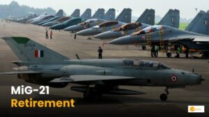 Read more about the article MiG-21: रिटायर होगा भारत का पहला सुपरसोनिक लड़ाकू विमान