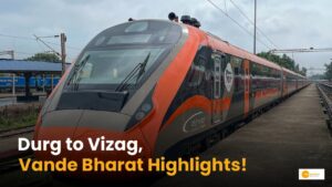 Read more about the article Durg-Vishakhapatnam वंदे भारत की खासियत जो आपको जाननी चाहिए!