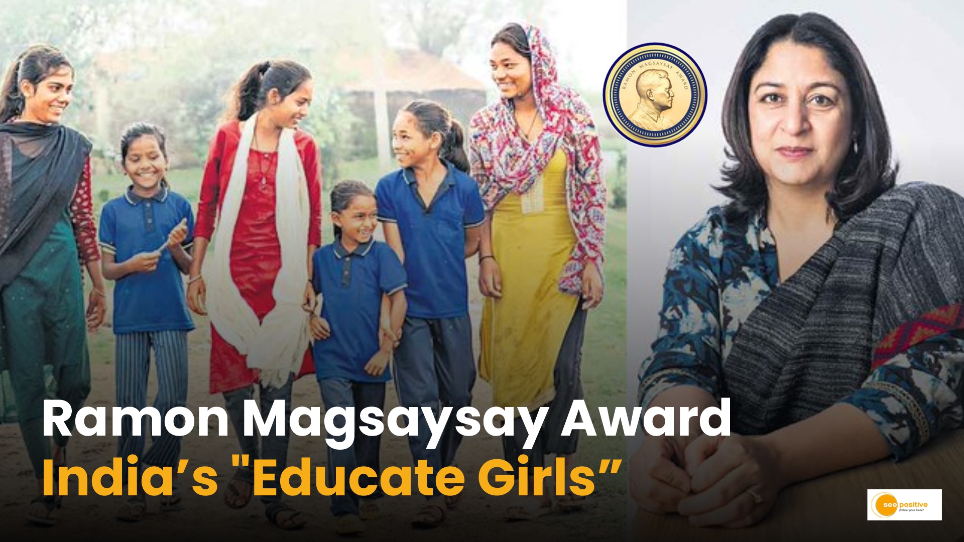 Ramon Magsaysay Award India’s "Educate Girls"