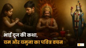 Read more about the article Bhai Dooj: क्या है भाई दूज की पौराणिक कथा? क्यों पूजे जाते हैं यम?