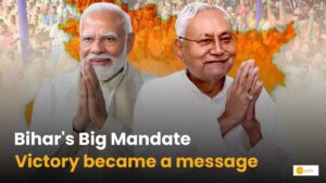 Read more about the article NDA Win Bihar: प्रधानमंत्री ने गमछा लहराकर दिया संदेश, बिहार में जीत!