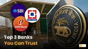Read more about the article RBI Report: SBI, HDFC एवं ICICI बने भारत के सबसे सुरक्षित बैंक!