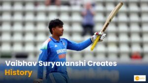 Read more about the article Vaibhav Suryavanshi: 14 साल के वैभव सूर्यवंशी ने रचा इतिहास!