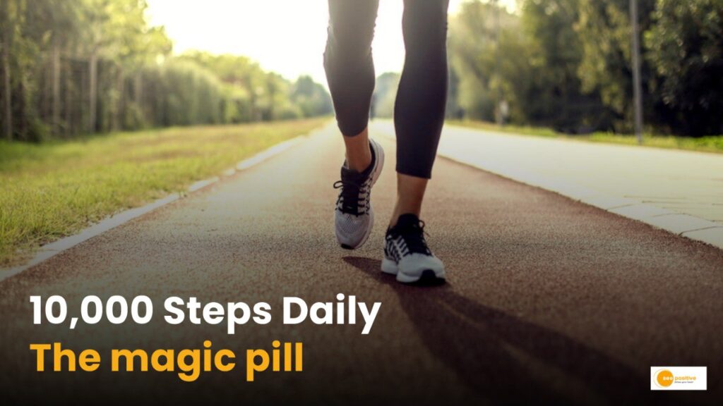 Walking 10,000 steps daily