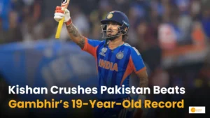 Read more about the article IND vs PAK: ईशान ने किया गंभीर का 19 साल पुराना रिकॉर्ड ध्वस्त!