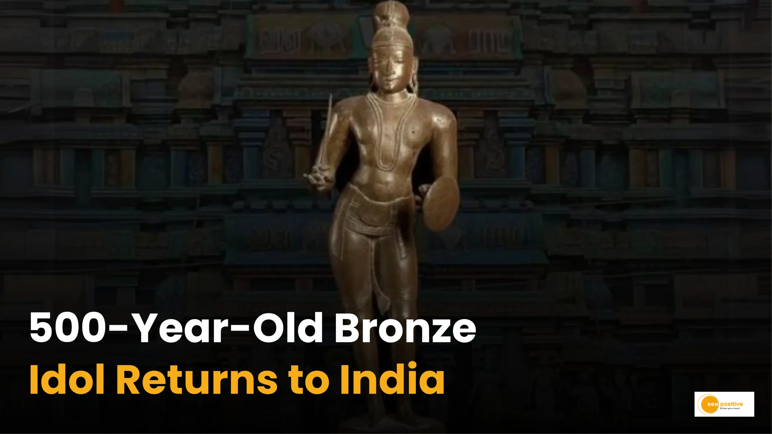 Thirumangai Alvar Statue