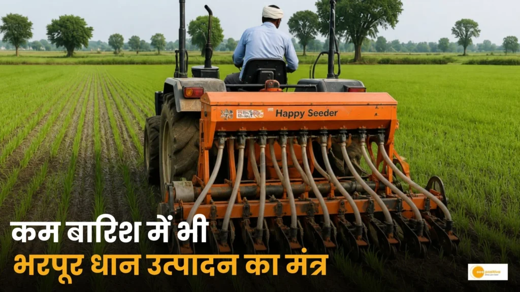 कम बारिश में भी भरपूर धान उत्पादन का मंत्र: छत्तीसगढ़ में तार बोनी और नैनो डीएपी से बढ़ेगी किसानों की आय