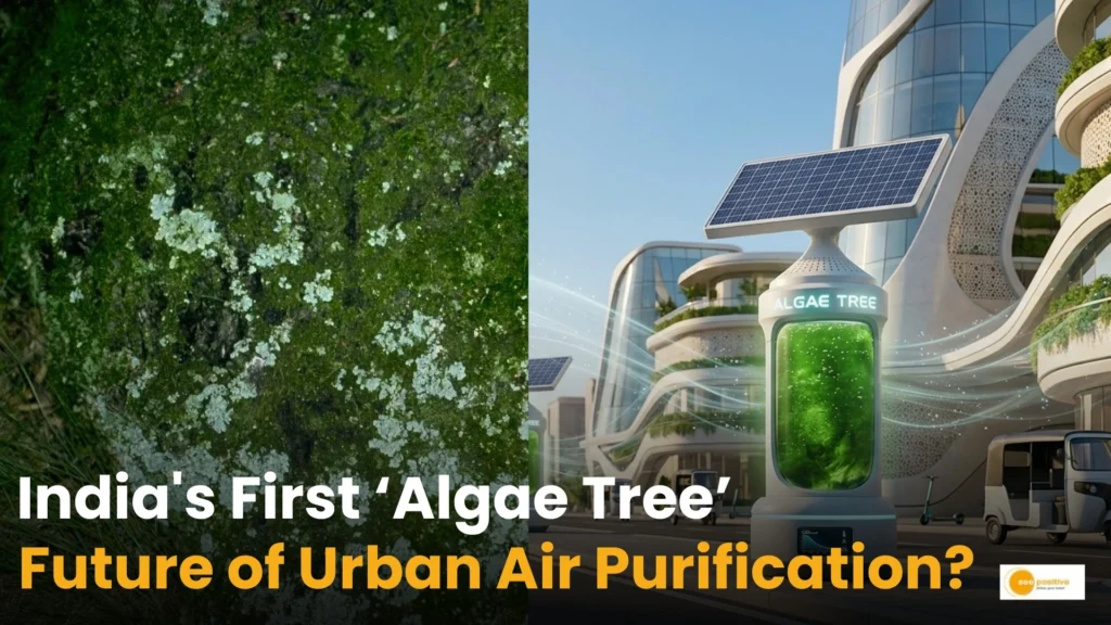 India’s First ‘Algae Tree’ in Bhopal Can Absorb as Much CO₂ as 25 Trees — Could This Be the Future of Urban Air Purification?