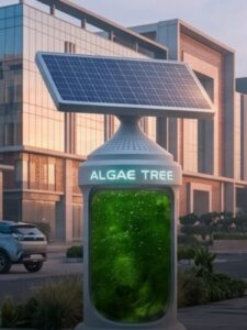 Read more about the article India’s First Algae Tree in Bhopal Can Absorb CO₂ Like 25 Trees