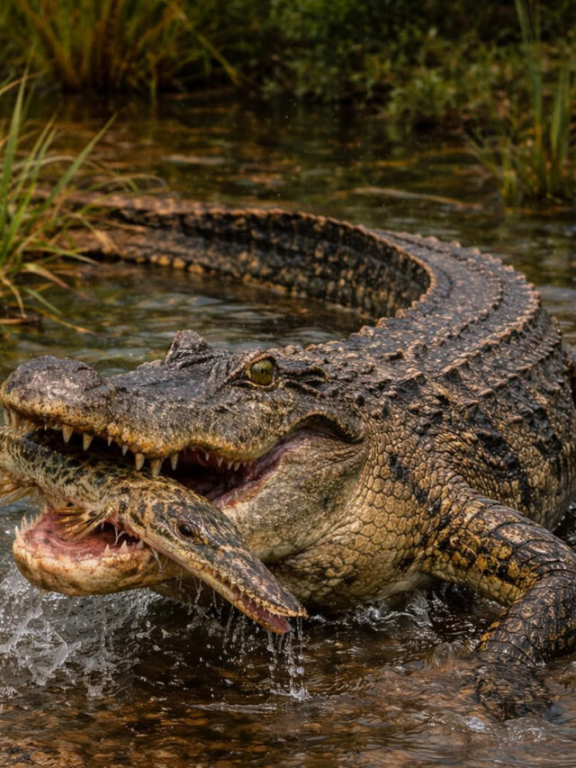 442 Crocodiles Live Inside This Indian City—Here’s How They Survive