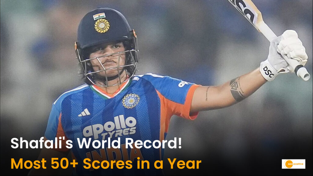 Shafali Verma World Record: Most 50-Plus Scores in a Calendar Year