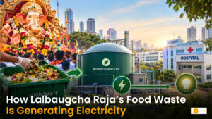 Read more about the article Lalbaugcha Raja’s Prasad Gets a Second Life: How Lalbaugcha Raja’s Food Waste Is Helping Power a Mumbai Hospital